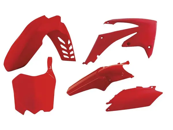 Kit plastique 5 pièces CRF rouge R'TECH
