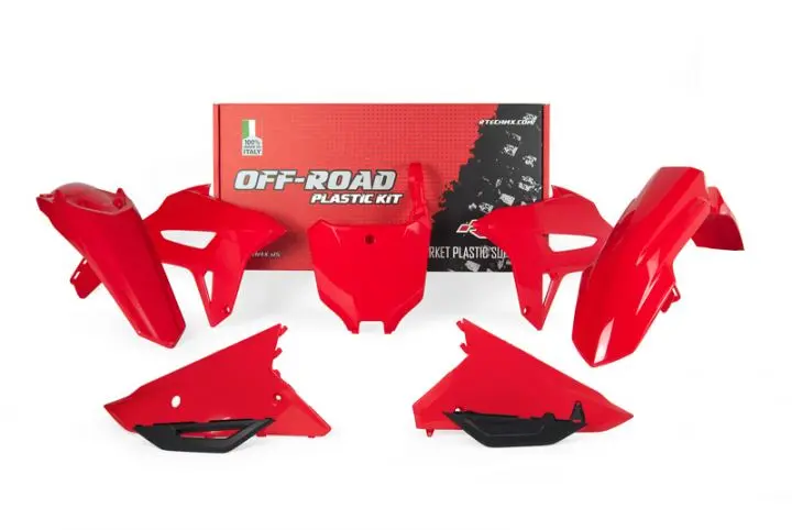 Kit plastique R'TECH Revolution Honda CRF rouge