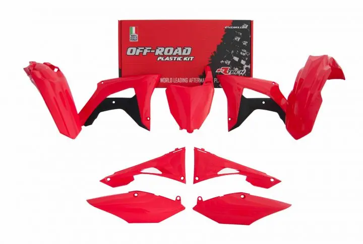 Σετ πλαστικών 6 τεμαχίων R'TECH Honda CRF-RWE 2019-2020 με κάλυμμα κιβωτίου