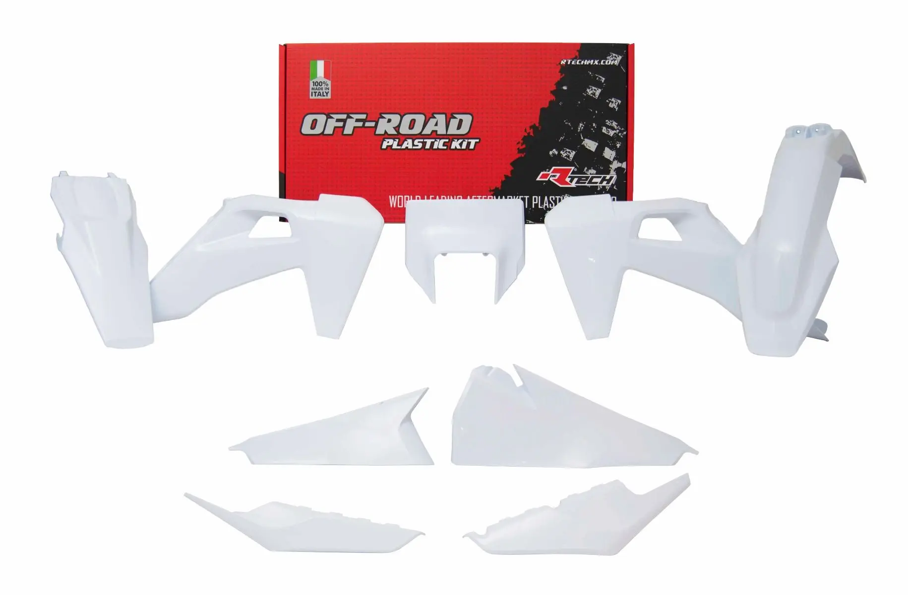 آر ٹیک ہسکواورنا ٹی ای-ایف ای 7 پیس پلاسٹک کِٹ سفید