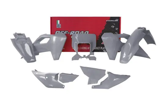 Kit plastique 7 pièces gris Quantum R'TECH