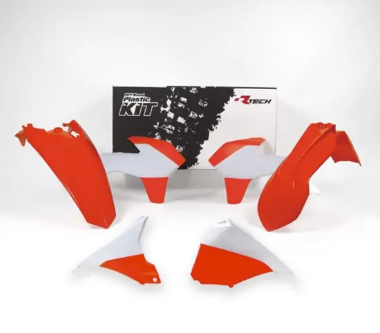 Kit plastique R'TECH KTM Orange Fluo