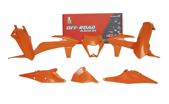 Kit plastique 6 pièces R'TECH KTM EXC/EXCF/XC-W/XCF-W 2020