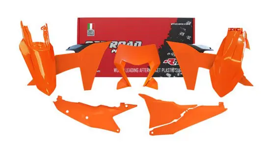 Kit plastique 6 pièces R'TECH KTM EXC 150/300