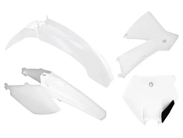 Kit plastique 4 pièces blanc R'TECH