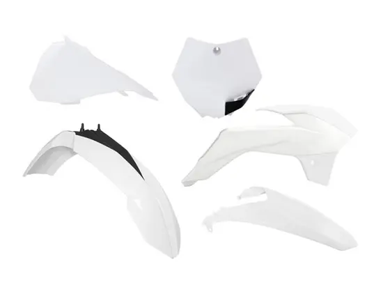 Kit plastique R'TECH KTM blanc