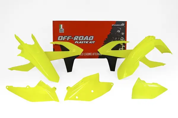 Kit plastique R'TECH KTM Jaune fluo