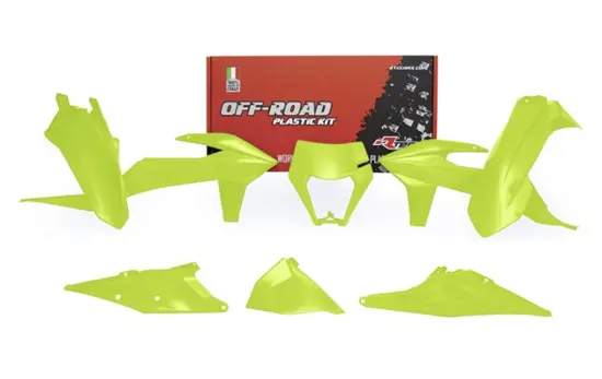 Kit plastique 6 pièces R'TECH KTM EXC/EXCF/XC-W/XCF-W 2020