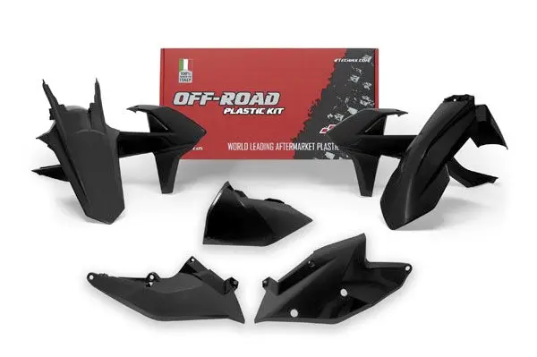 Kit plastique 5 pièces noir R'TECH