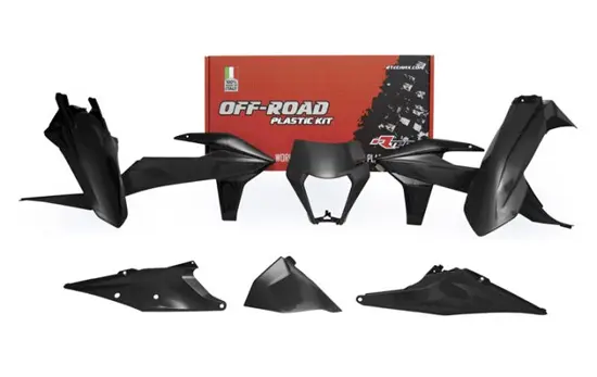Kit plastique 6 pièces R'TECH KTM EXC/EXCF/XC-W/XCF-W 2020