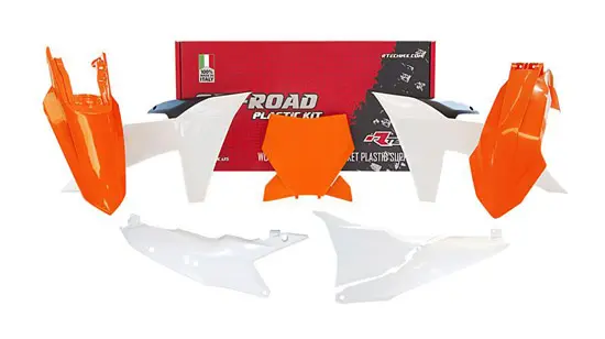 Kunststoff-Kit 6-teilig KTM SX Originalfarbe R'TECH