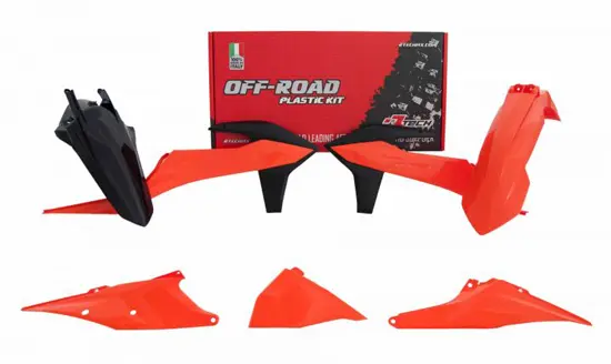 Kit plastique 5 pièces R'TECH KTM EXC/EXCF/XC-W/XCF-W 2020