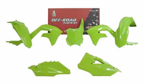 Kit plastique 5 pièces vert KXF R'TECH