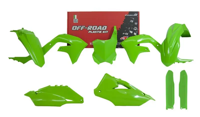 Σύνολο πλαστικών 6 τεμαχίων Kawasaki KX Πρωτότυπο R'TECH
