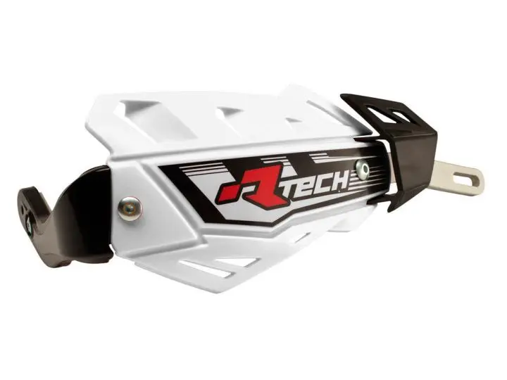 Protège-mains aluminium FLX R'TECH blanc
