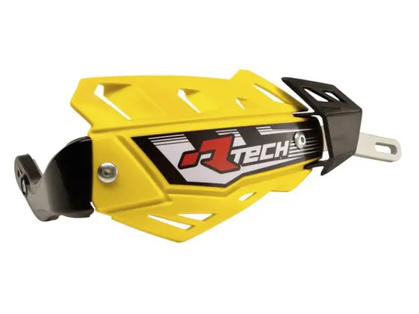 Protège-mains R'TECH RMZ jaune FLX ALU
