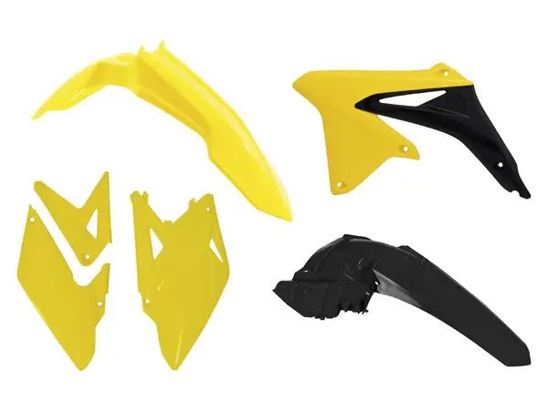Kit plastique 4 pièces couleur origine R'TECH