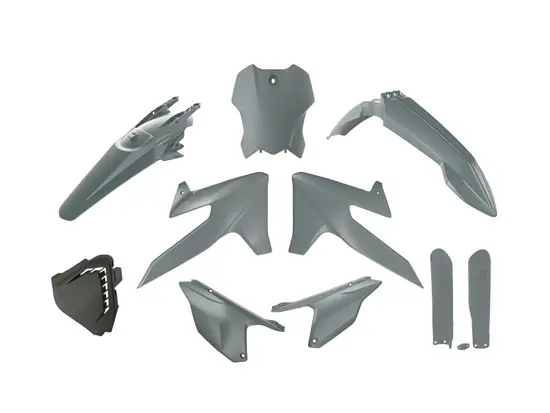 Kit plastique 7 pièces R'TECH gris Triumph
