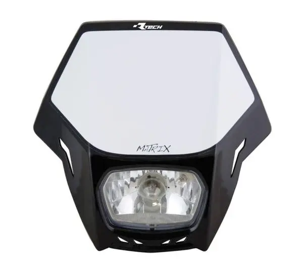 Plaque phare Matrix noir R'TECH
