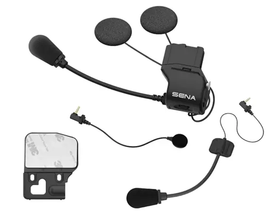 Set Mikrofonklemme und Ohrhörer für 50S Sena