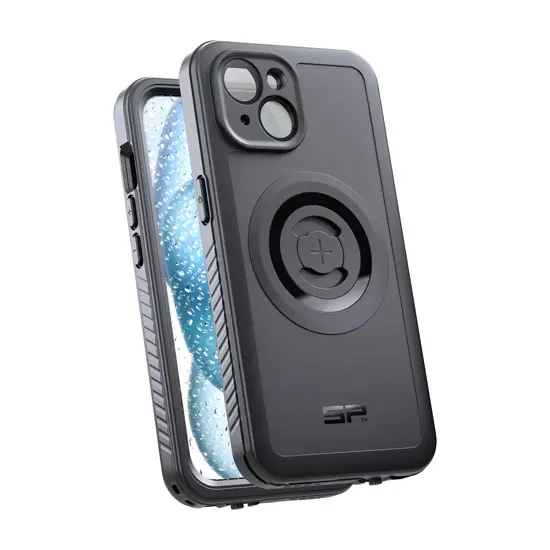 SP Connect Xtreme Smartphone-Hülle für iPhone 15 schwarz wasserdicht