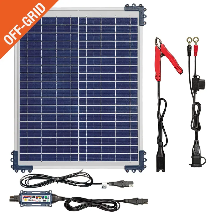 Chargeur OPTIMATE Solar Duo avec panneau 20W