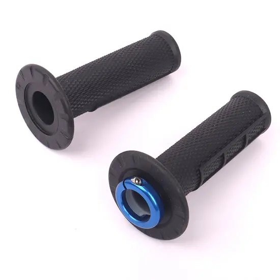 Poignées HOLESHOT MX UP LOCK-ON 22/24 120 mm Noir
