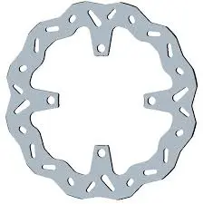 Braking 후면 웨이브 고정식 브레이크 디스크 — 디스크