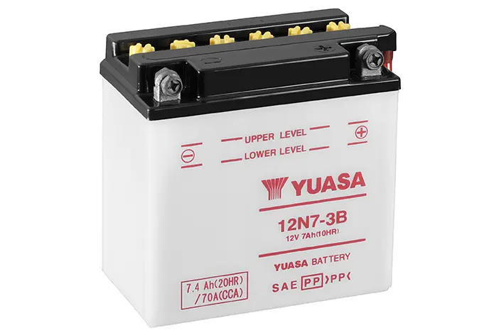 Batterie Yuasa 12N7-3B conventionnelle