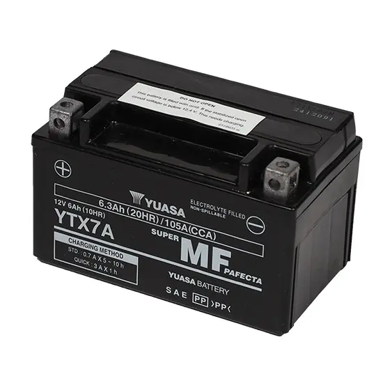 Batterie Yuasa YTX7A SLA AGM sans entretien