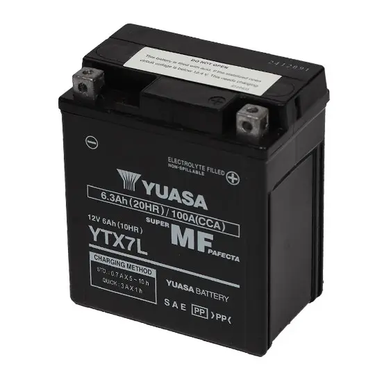 Batterie sans entretien Yuasa YTX7L