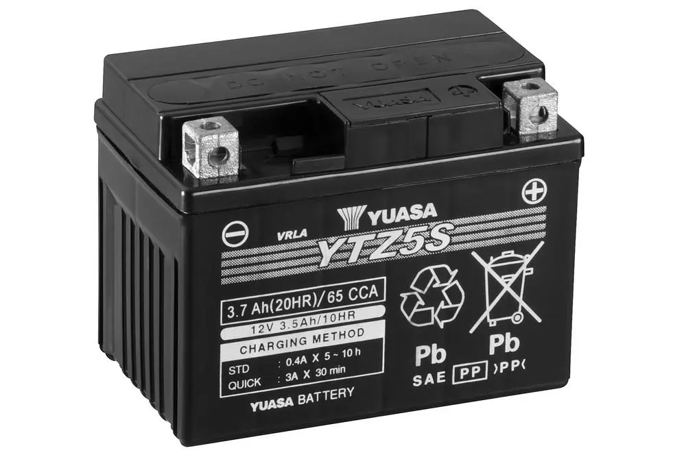 Ắc quy Moto YTZ5S Dry Yuasa