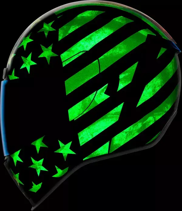 خوذة ICON Airform Old Glory — المنظر 14