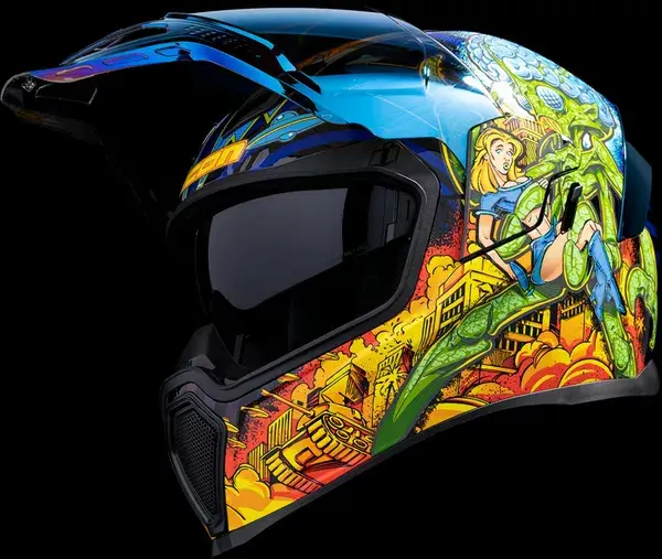 Casque ICON Airflite Bugoid Blitz — vue 12