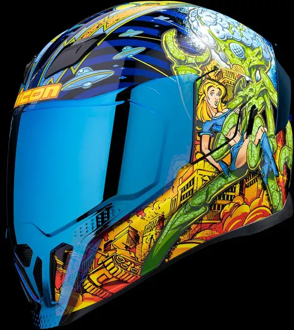 Casque ICON Airflite Bugoid Blitz — vue 5