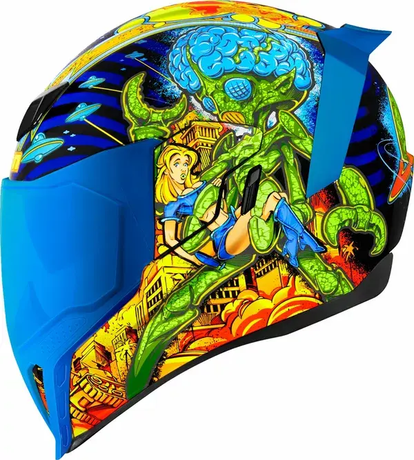 Casque ICON Airflite Bugoid Blitz — vue 8