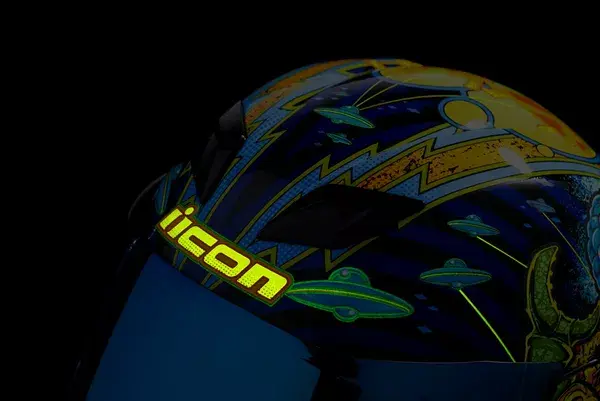 Casque ICON Airflite Bugoid Blitz — vue 10