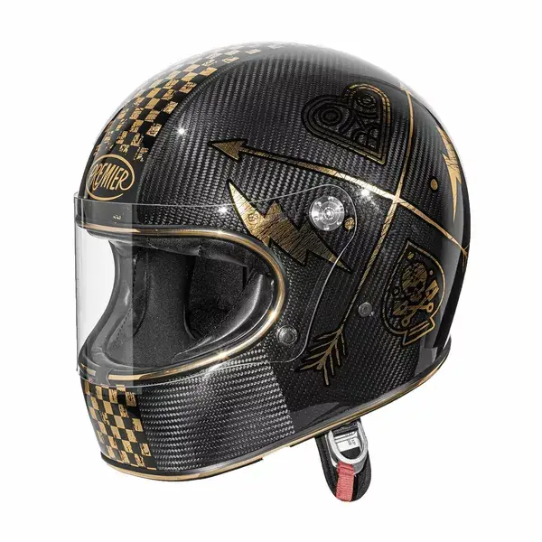 Přilba Trophy z karbonu PREMIER HELMETS — pohled 2