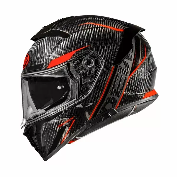 Helm PREMIER HELMETS Devil ST2 in Carbon — Ansicht 4