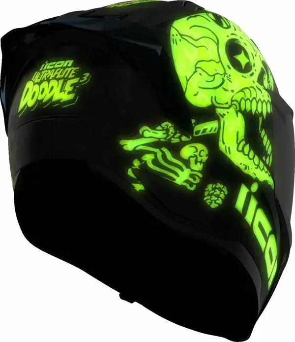 ICON Ultraflite Doodle 3 MIPS helm — zicht 8