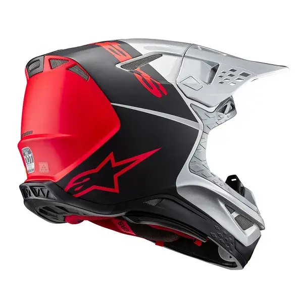 Casque Alpinestars SM10 Flood Orange M — vue 4