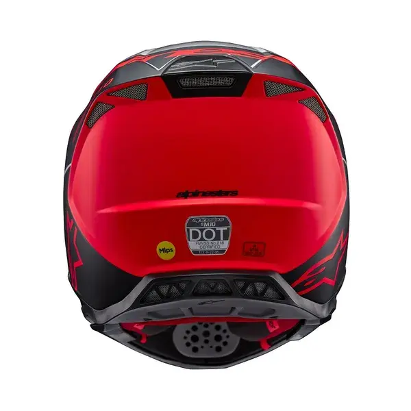 Casque Alpinestars SM10 Flood Orange M — vue 5