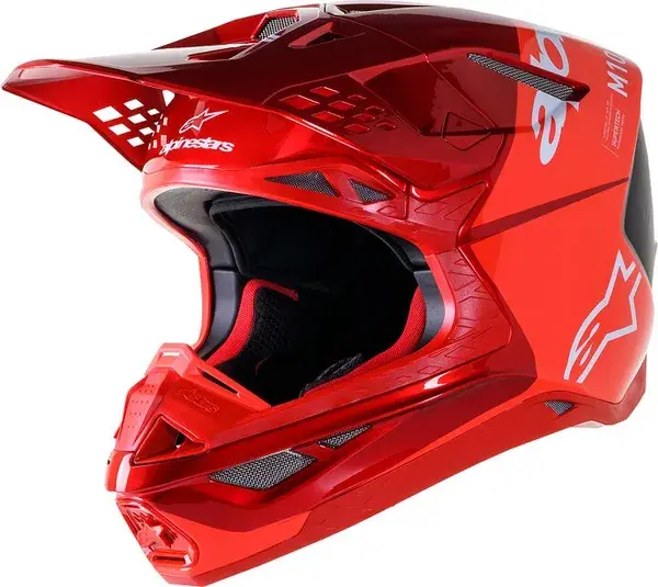 Alpinestars SM10 Flood Red S 헬멧
