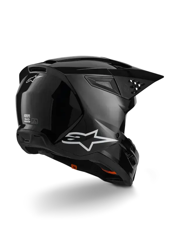 Alpinestars SM3 Helm schwarz glänzend 2XL — Ansicht 3