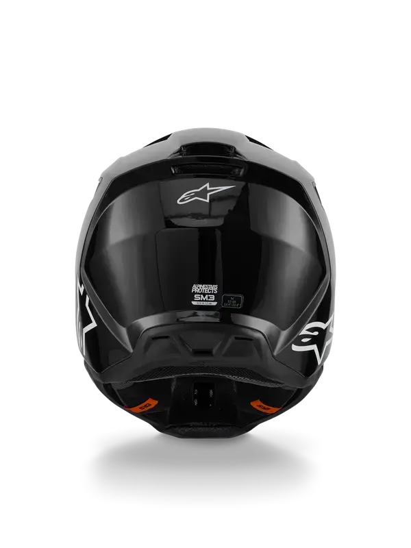 Alpinestars SM3 Helm schwarz glänzend 2XL — Ansicht 4