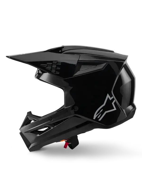 Alpinestars SM3 Helm schwarz glänzend 2XL — Ansicht 7