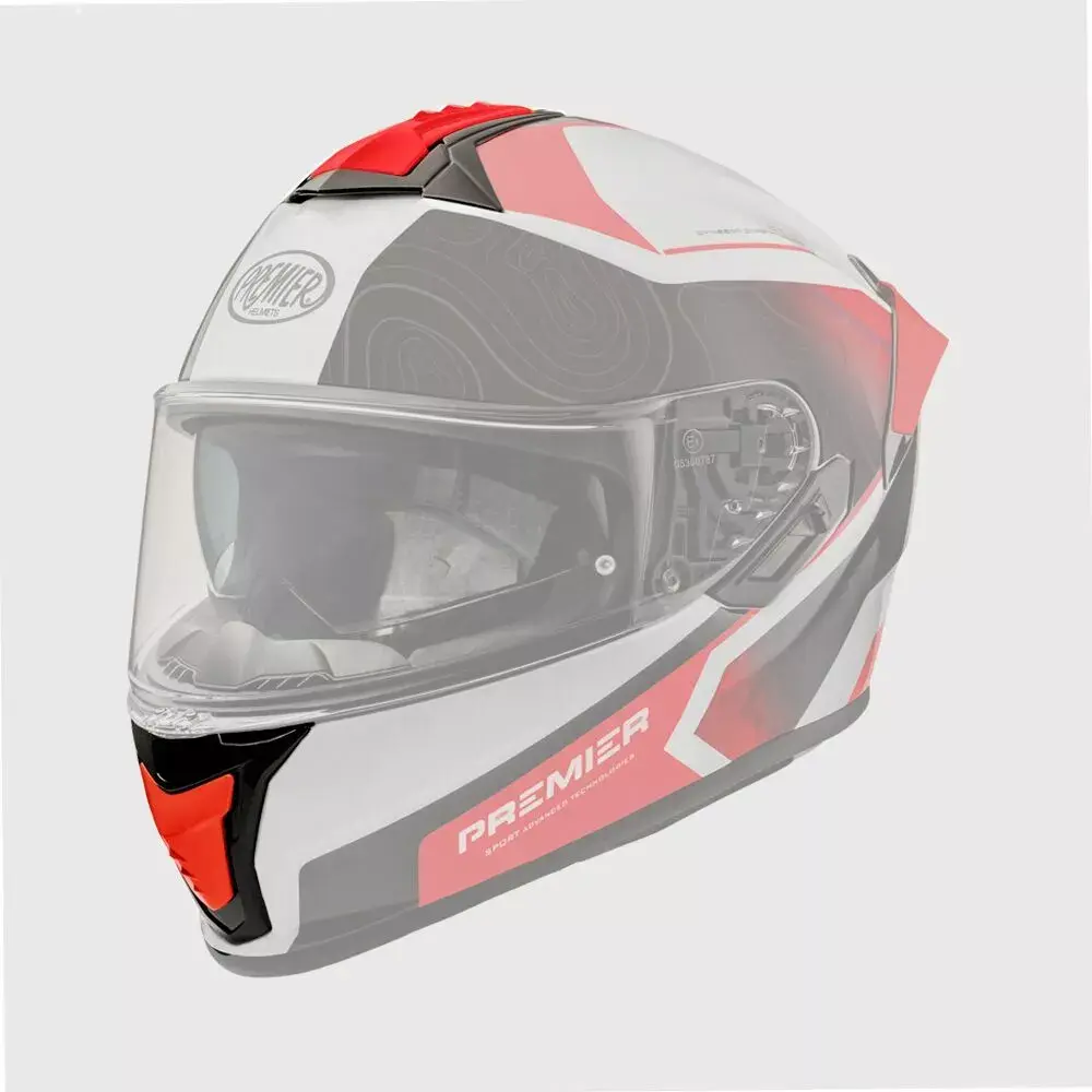 Belüftungssatz für Helm Evoluzione PREMIER HELMETS
