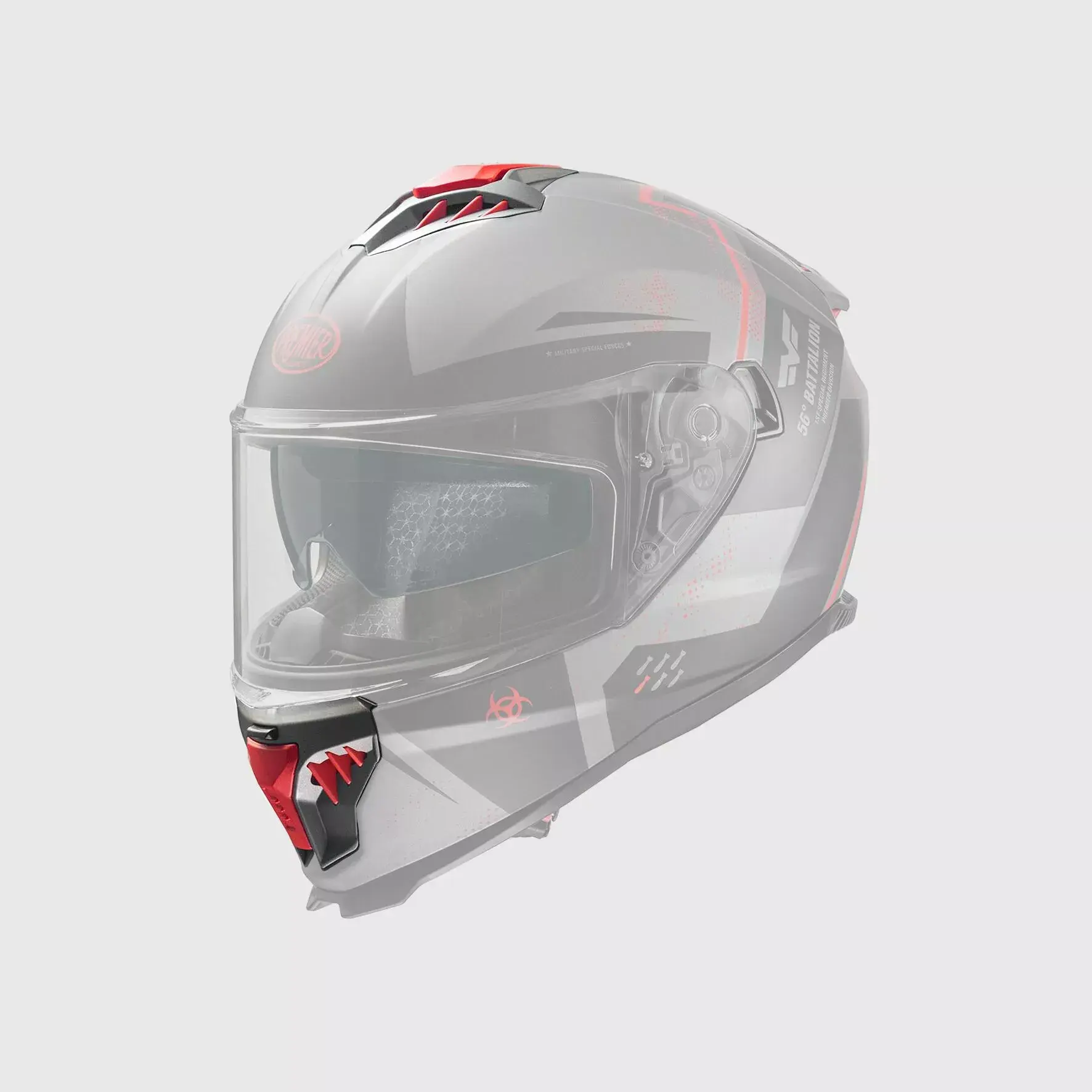 Belüftungssatz für Helm Typhoon PREMIER HELMETS