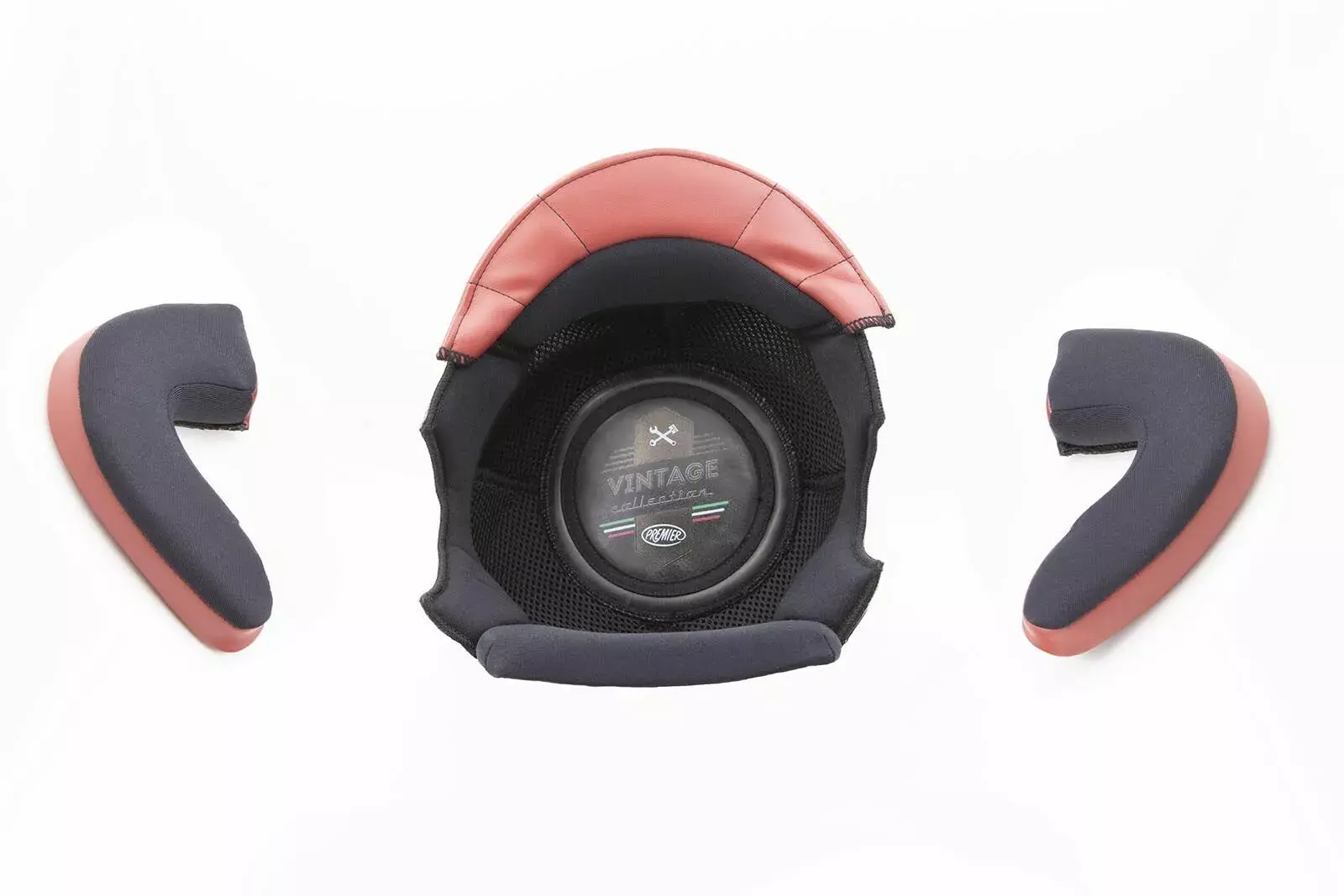 Innenfutter für Vintage-Helm PREMIER HELMETS RED