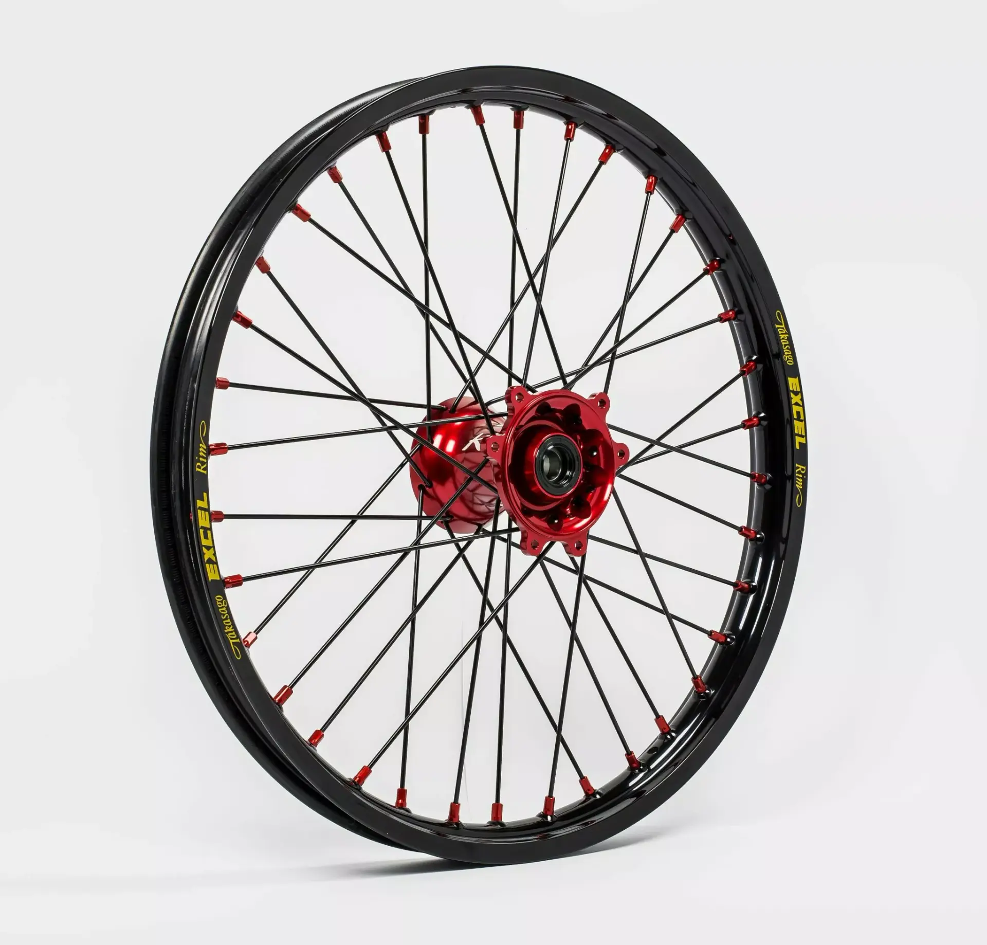 Elite MX-EN Felge mit schwarzen Speichen KITE